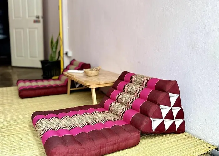 아파트 Baan Yentafo - Pink House In Talad Noi *